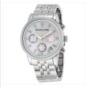 Michael Kors- mother of pearl watch